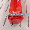 Красный, трехслойный крафт пакет 210 х 70 х 40 мм для чая/кофе. 7.