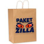 Крафт пакет с логотипом Крафт пакет с логотипом