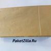Крафт пакет 350 * 190 * 90 мм с плоскими ручками