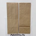 Крафт пакет с прямоугольным дном 330 х 120 х 80 мм