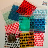 Зип пакеты с нанесением логотипа. Пример 5.